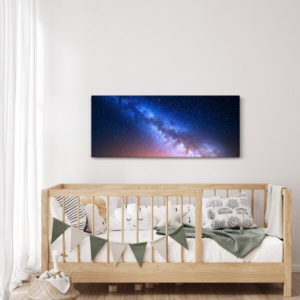 Kép - A csillagok éjszakai szépsége (120x50 cm)