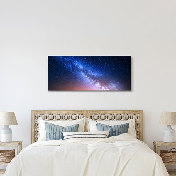 Kép - A csillagok éjszakai szépsége (120x50 cm)