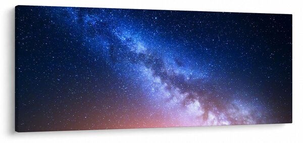 Kép - A csillagok éjszakai szépsége (120x50 cm)