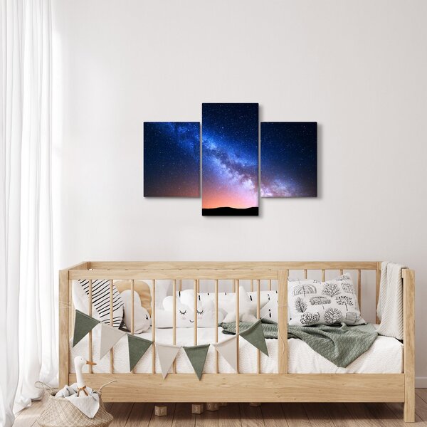 Kép - A csillagok éjszakai szépsége (90x60 cm)