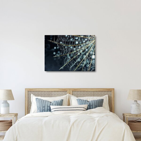 Kép - Virág pókhálóval (70x50 cm)