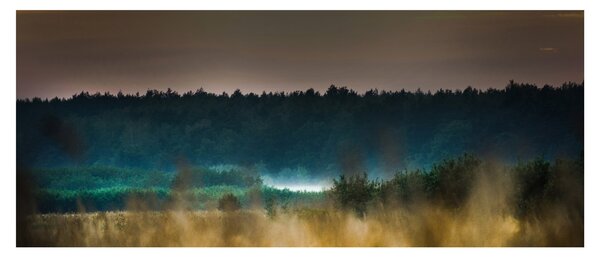 Kép - Hegyi táj (120x50 cm)