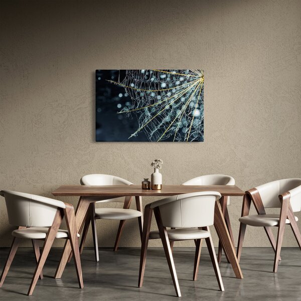 Kép - Virág pókhálóval (90x60 cm)