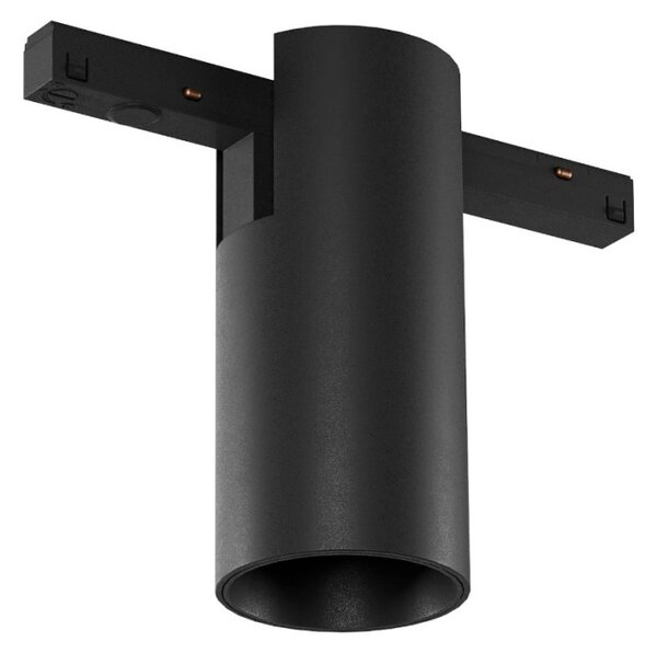 XTEN kerek mennyezeti LED lámpa, fekete, 10 W, Ø4,6 cm, 2700 K