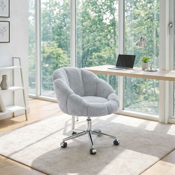 Atelier Del Sofa füles szék szürke Papatya Metal - szürke