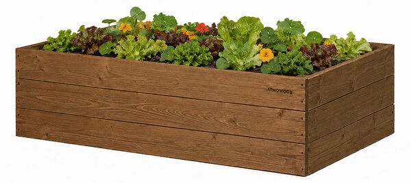 ATMOWOOD Thermowood magaságyás 120 × 60 × 35 cm