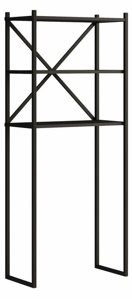 Hanah Home Washing Machine Shelf Black Braga - Black