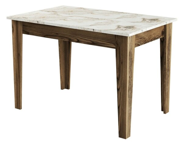 Hanah Home Étkezőasztal Kiev 506 - Dió, Fehér
