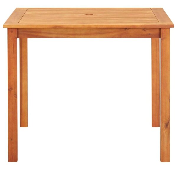 Akácfa Kertbútor Szett - 3 részes Étkezőgarnitúra - 88x88cm Asztal