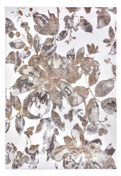 Szürke-barna szőnyeg 57x90 cm Shine Floral – Hanse Home