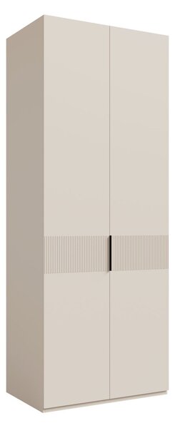 Gardróbszekrény Toledo 145, Laminált forgácslap, 237x90x60cm, Bézs