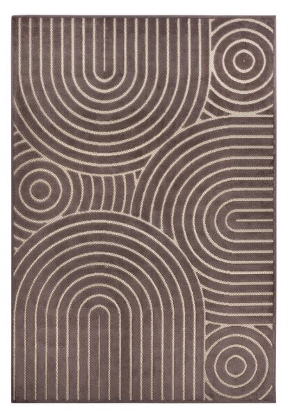 Barna szőnyeg 160x235 cm Iconic Wave – Hanse Home
