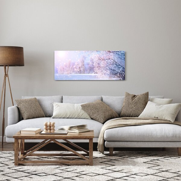 Kép - Fagyos tél (120x50 cm)