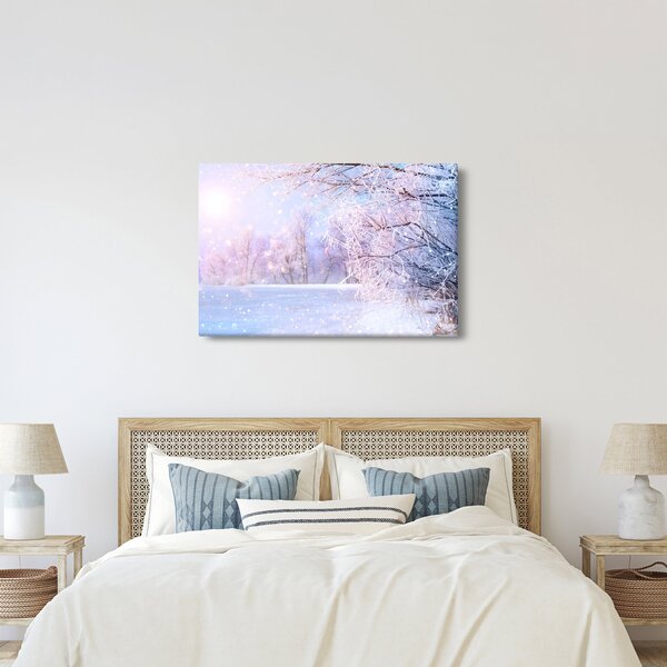 Kép - Fagyos tél (90x60 cm)