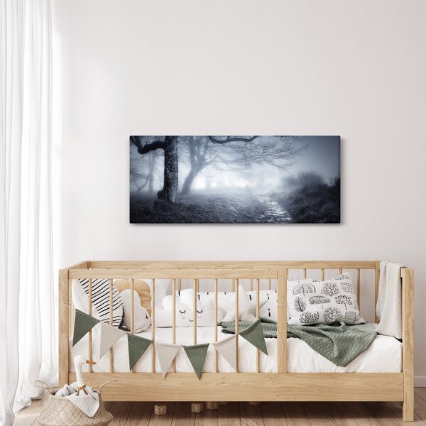 Kép - Út a ködben (120x50 cm)