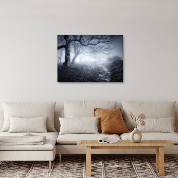 Kép - Út a ködben (70x50 cm)