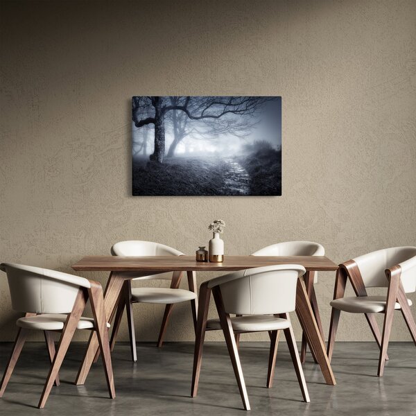Kép - Út a ködben (90x60 cm)