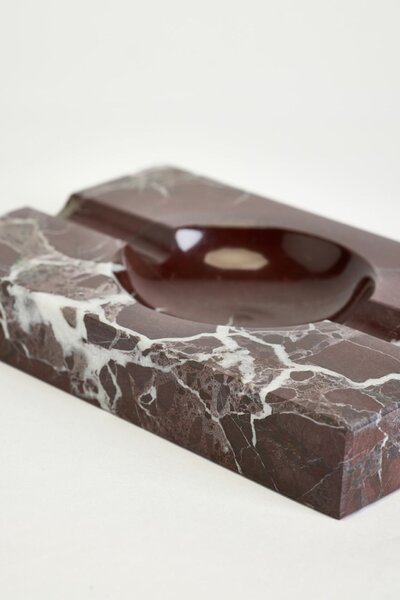Aberto Design Hamutartó, Téglalap alakú, Burgundy Rosso Levanto, Bordó