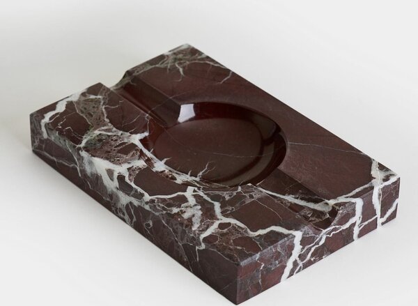 Aberto Design Hamutartó, Téglalap alakú, Burgundy Rosso Levanto, Bordó