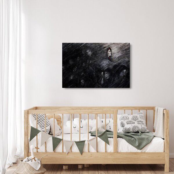 Kép - Szomorúság és lemondás (90x60 cm)