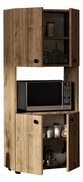 Hanah Home Konyhaszekrény Diófa Efe - Diófa