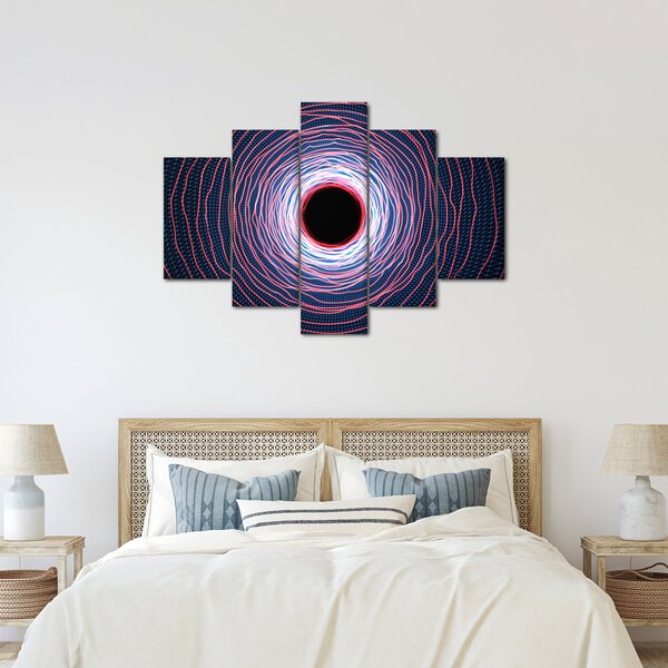A kör absztrakció képe (150x105 cm)
