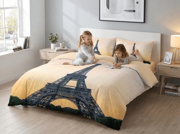 EIFFEL TOWER 3D ágyneműhuzat