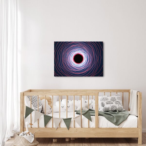 A kör absztrakció képe (70x50 cm)