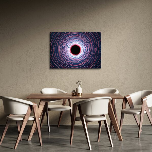 A kör absztrakció képe (70x50 cm)