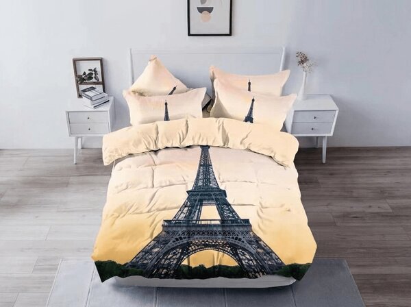EIFFEL TOWER 3D ágyneműhuzat