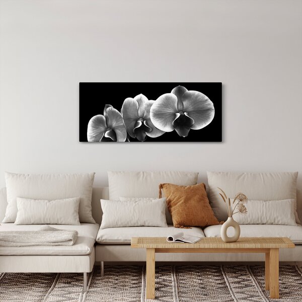 Egy orchidea virág képe (120x50 cm)