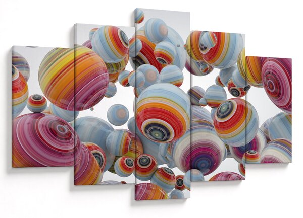 Festett gömbök képe (150x105 cm)