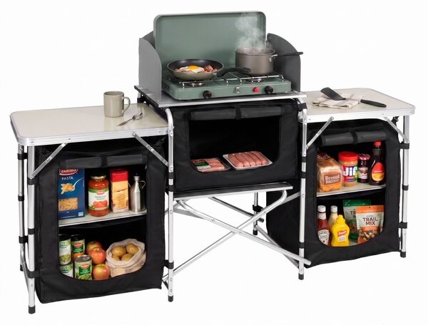 Cs0181 grill hordozható asztal