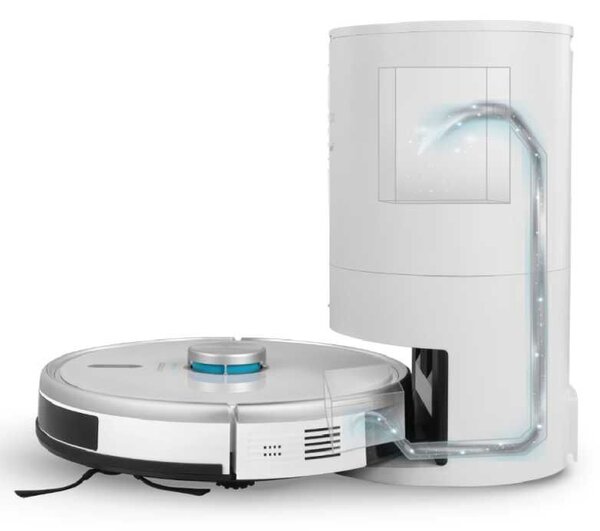 Concept VR3510 Robotporszívó, 3in1, lézeres, fehér
