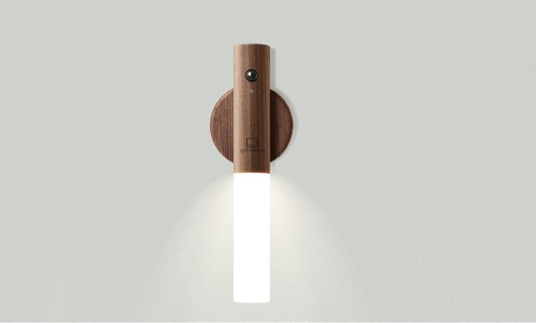Barna USB-s LED fali lámpa Baton – Gingko