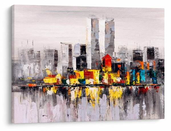 Kép - A nagyváros festménye (70x50 cm)