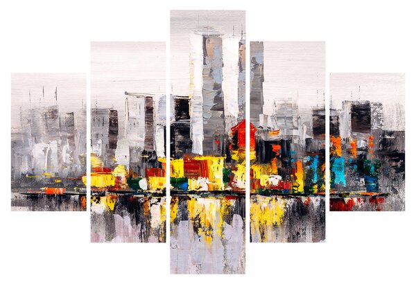 Kép - A nagyváros festménye (150x105 cm)