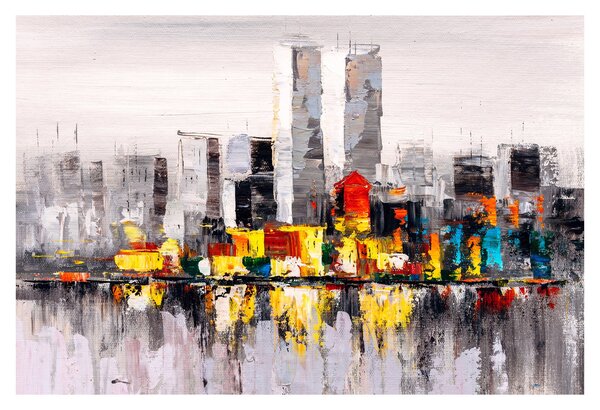 Kép - A nagyváros festménye (90x60 cm)