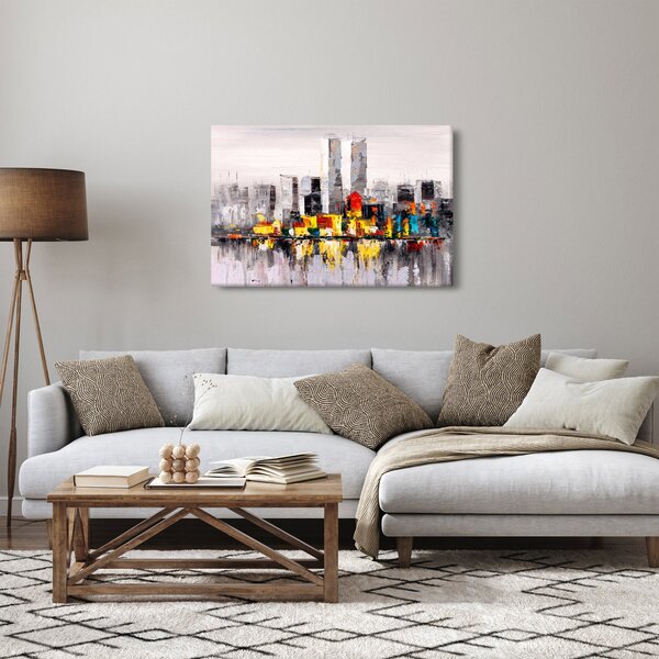 Kép - A nagyváros festménye (90x60 cm)
