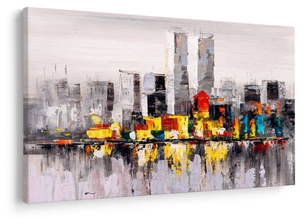 Kép - A nagyváros festménye (90x60 cm)