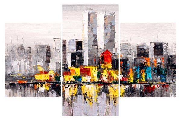 Kép - A nagyváros festménye (90x60 cm)