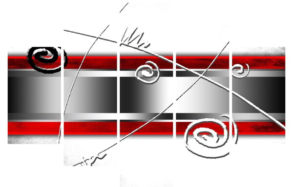 Absztrakt kép (150x105 cm)