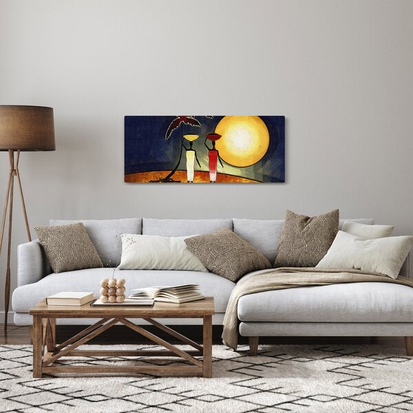 Egy ősi festmény képe (120x50 cm)