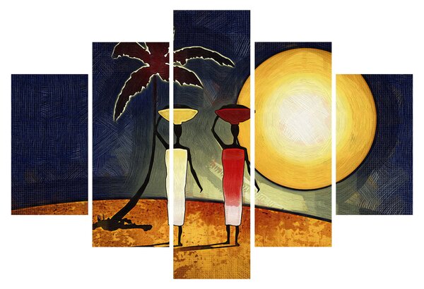 Egy ősi festmény képe (150x105 cm)