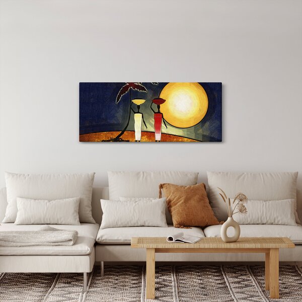 Egy ősi festmény képe (120x50 cm)