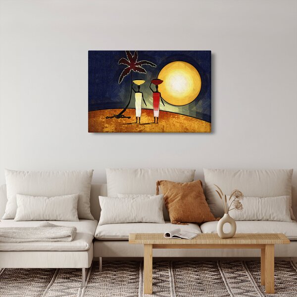 Egy ősi festmény képe (90x60 cm)