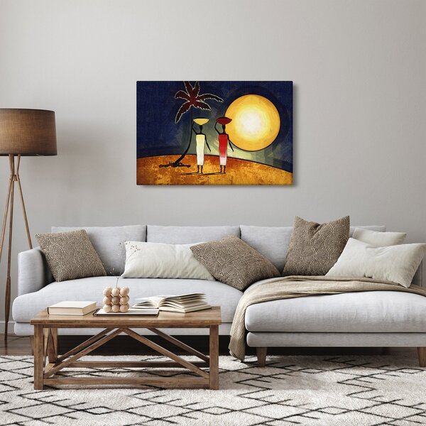 Egy ősi festmény képe (90x60 cm)