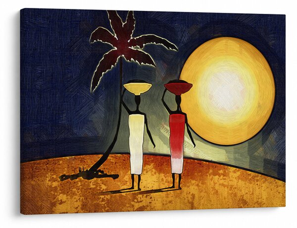 Egy ősi festmény képe (70x50 cm)
