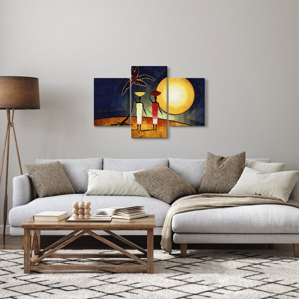 Egy ősi festmény képe (90x60 cm)