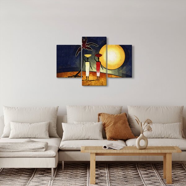 Egy ősi festmény képe (90x60 cm)